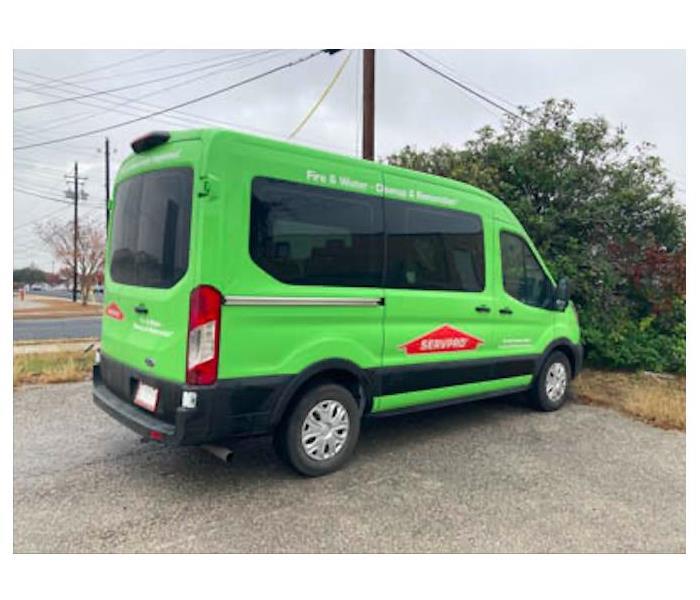 SERVPRO Van.