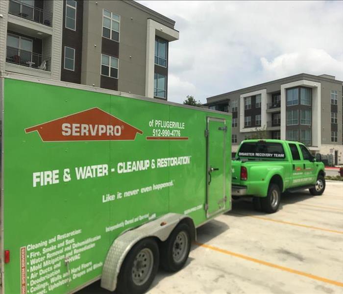 SERVPRO on site!