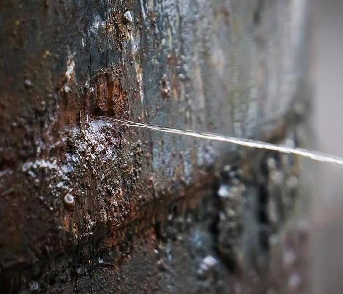 Busted pipe.